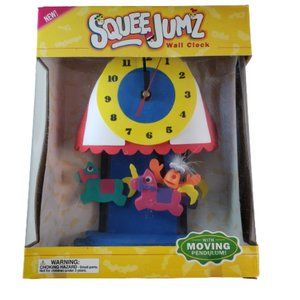 Dayton Hudson Corporation Squee Jumz Wall Clock Moving Character